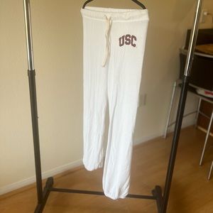 White USC Pants Medium Size